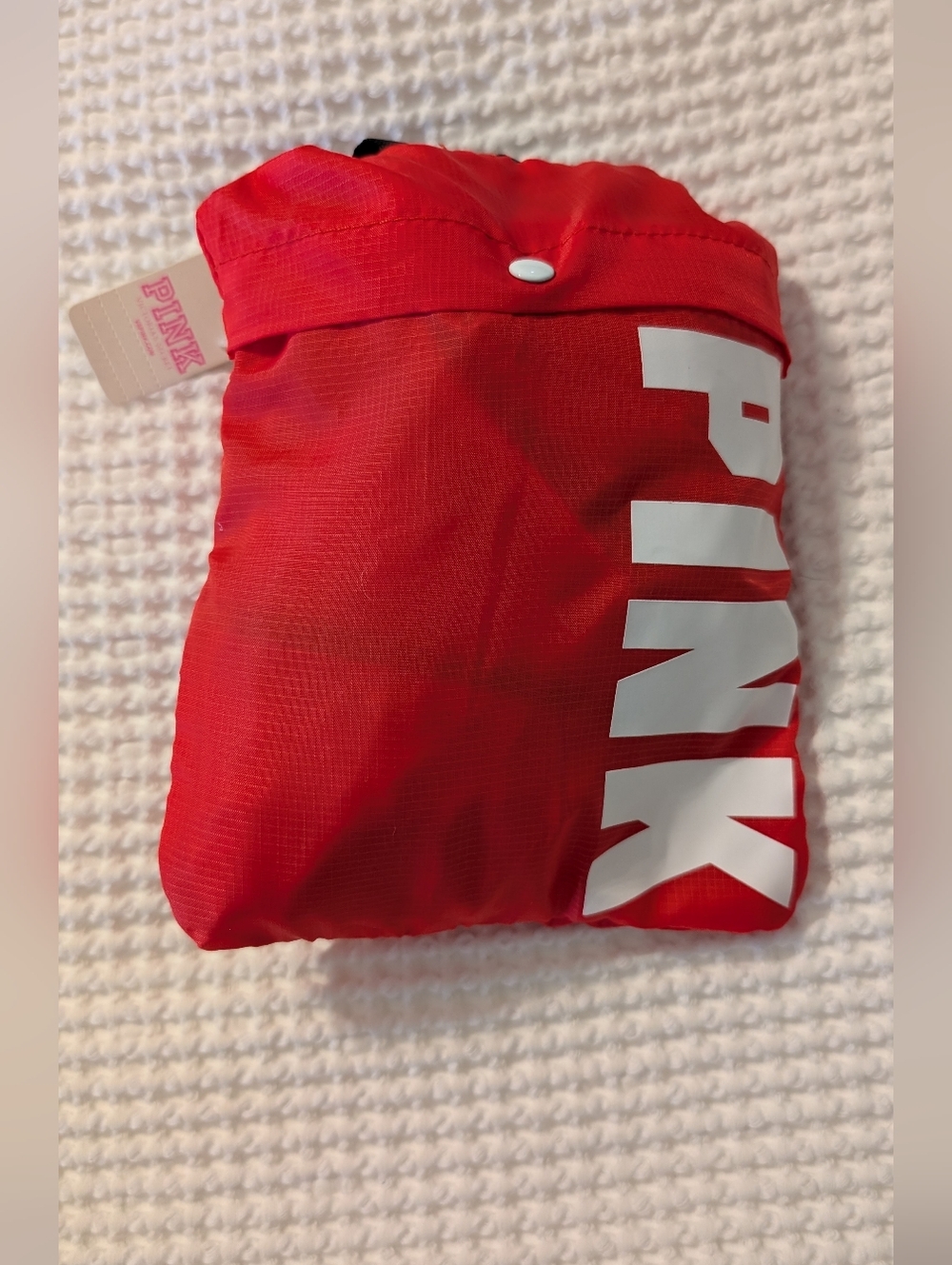 Victoria’s Secret Pink Lightweight Compact Packable Duffle Bag. NWT From A Smoke